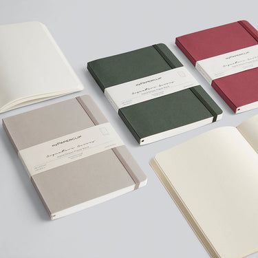 Signature Series Notebook (Paper Cover) - A5 (Box of 40)